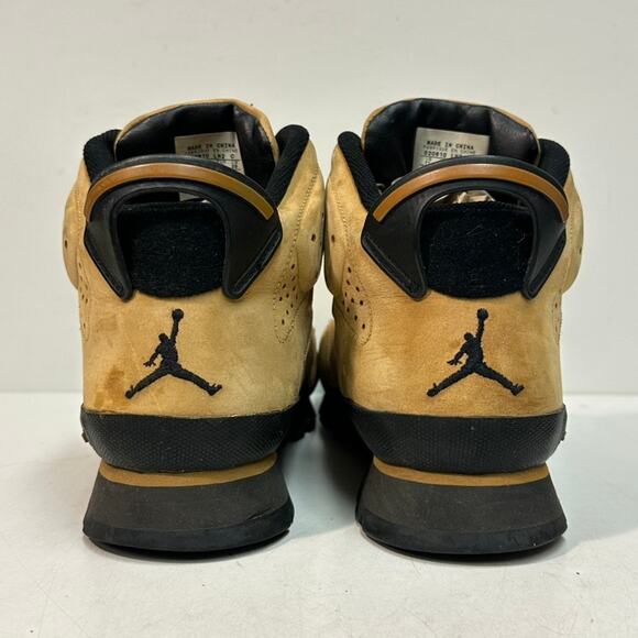 VTG GOOD Nike Air Jordan AJB 6 'Wheat' Nubuck 303897 701 2002 Tinker Hatfield 11 - Picture 6 of 14